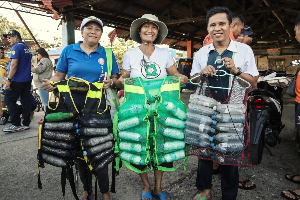 From Trash to Treasure: Bottle-Net Life Jacket